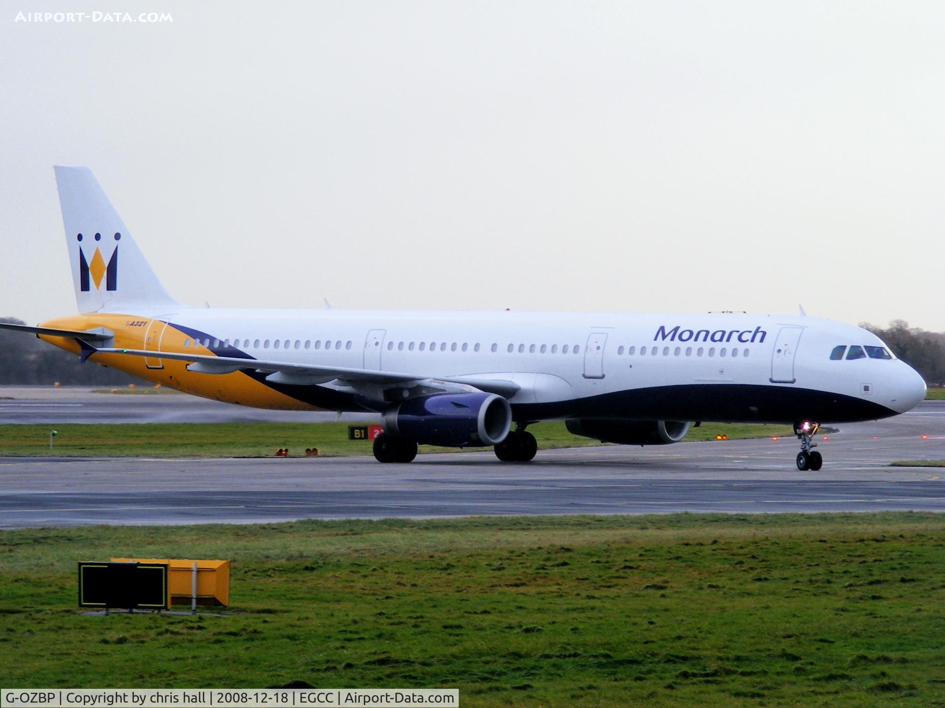 G-OZBP, 2001 Airbus A321-231 C/N 1433, Monarch