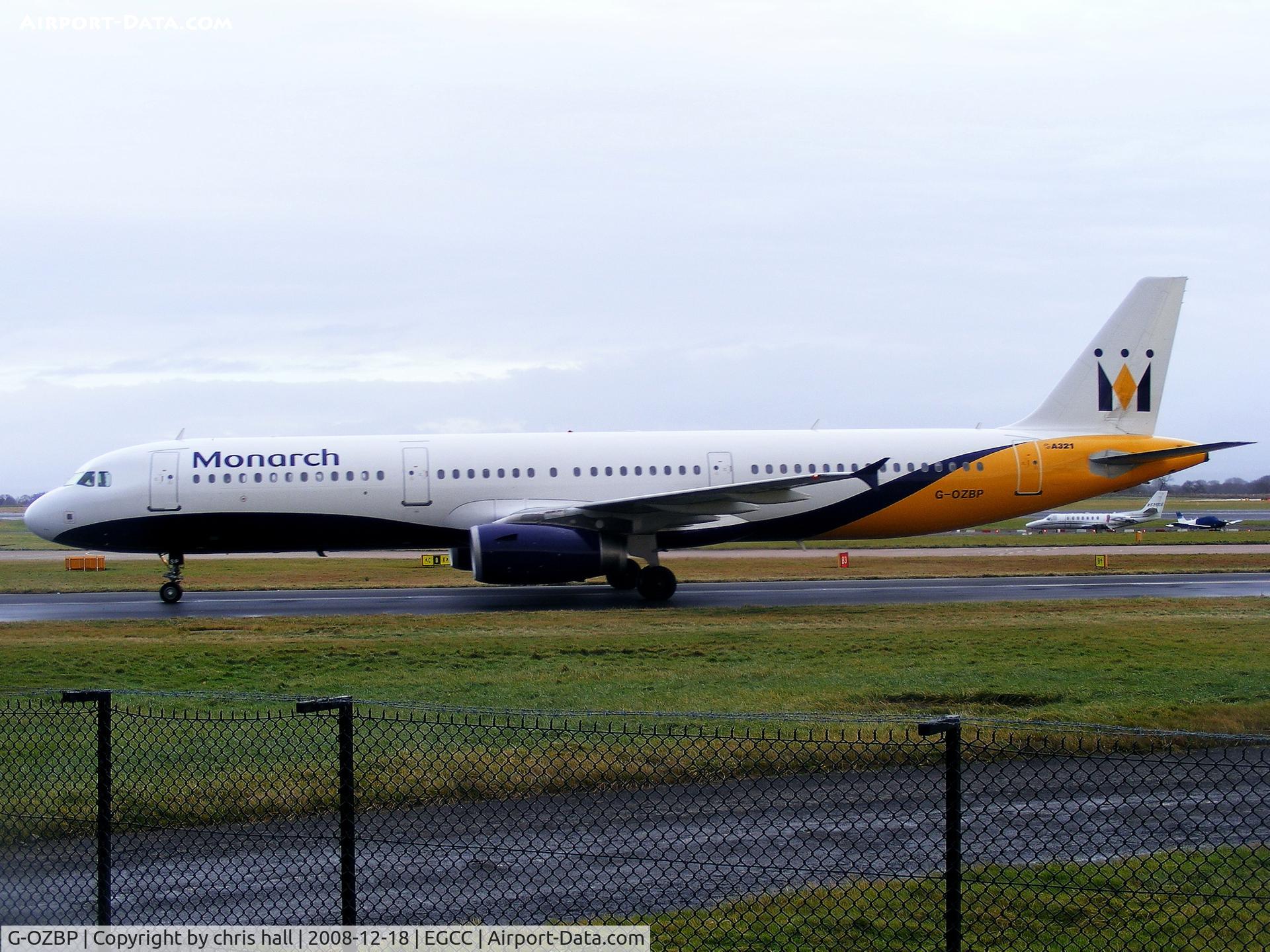 G-OZBP, 2001 Airbus A321-231 C/N 1433, Monarch