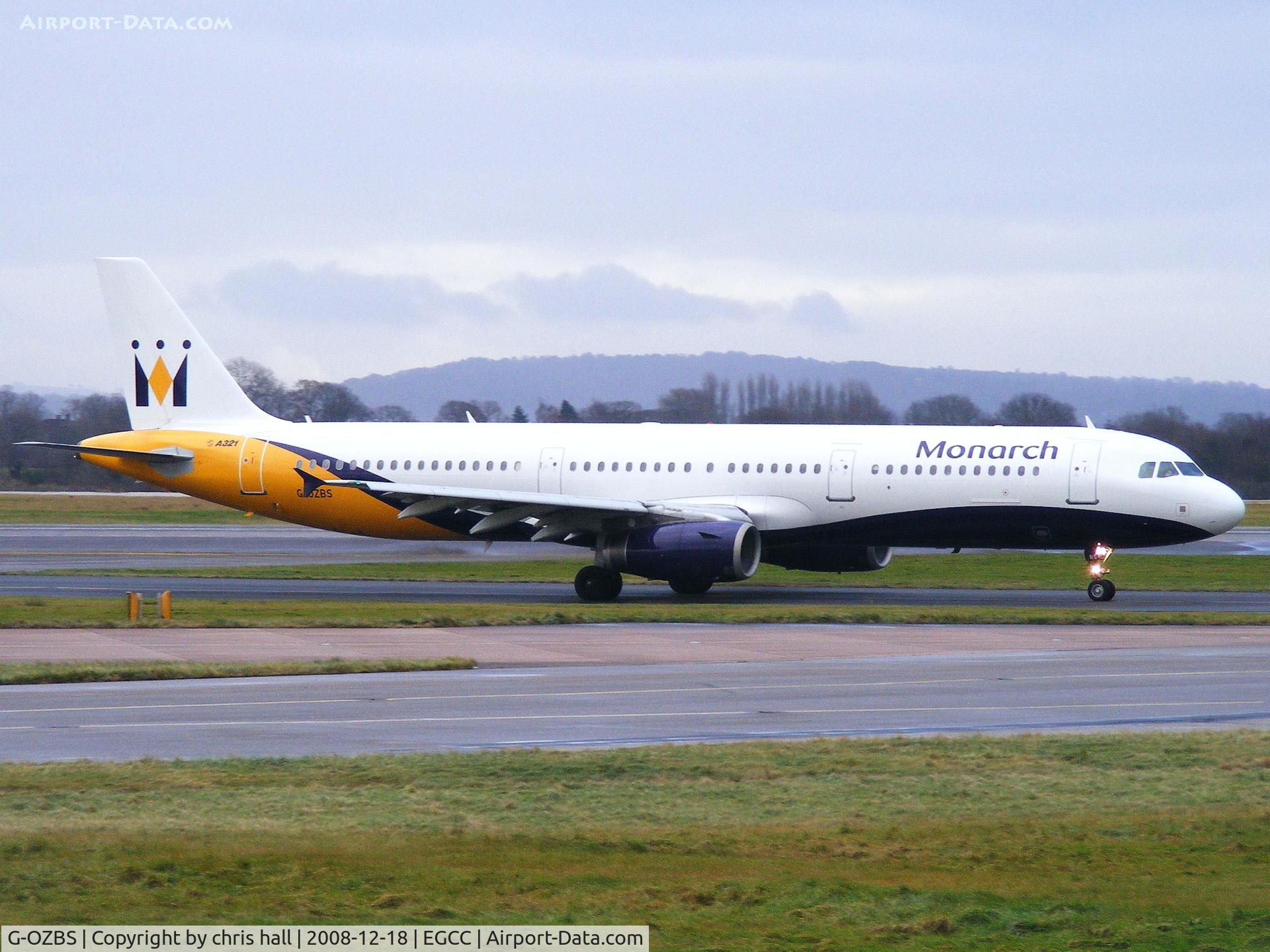 G-OZBS, 2001 Airbus A321-231 C/N 1428, Monarch