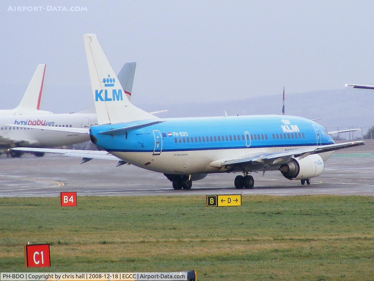 PH-BDO, 1988 Boeing 737-306 C/N 24262, KLM