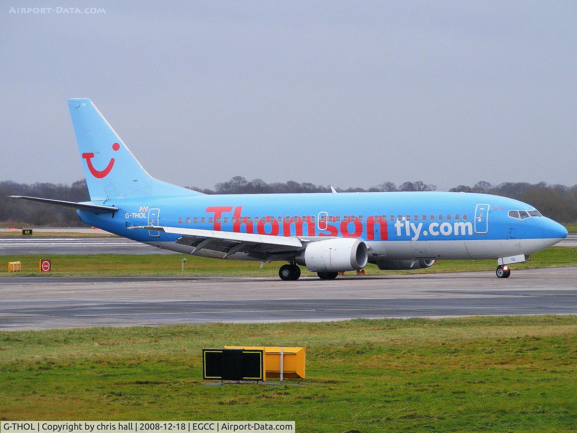 G-THOL, 1999 Boeing 737-36N C/N 28594, Thomson