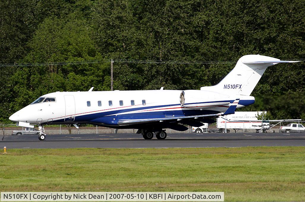 N510FX, 2004 Bombardier Challenger 300 (BD-100-1A10) C/N 20017, KBFI