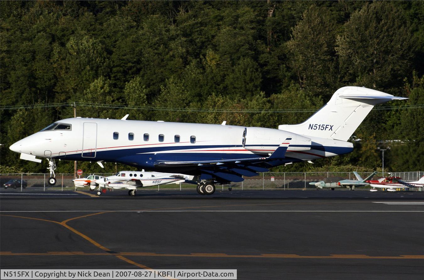 N515FX, 2004 Bombardier Challenger 300 (BD-100-1A10) C/N 20032, KBFI