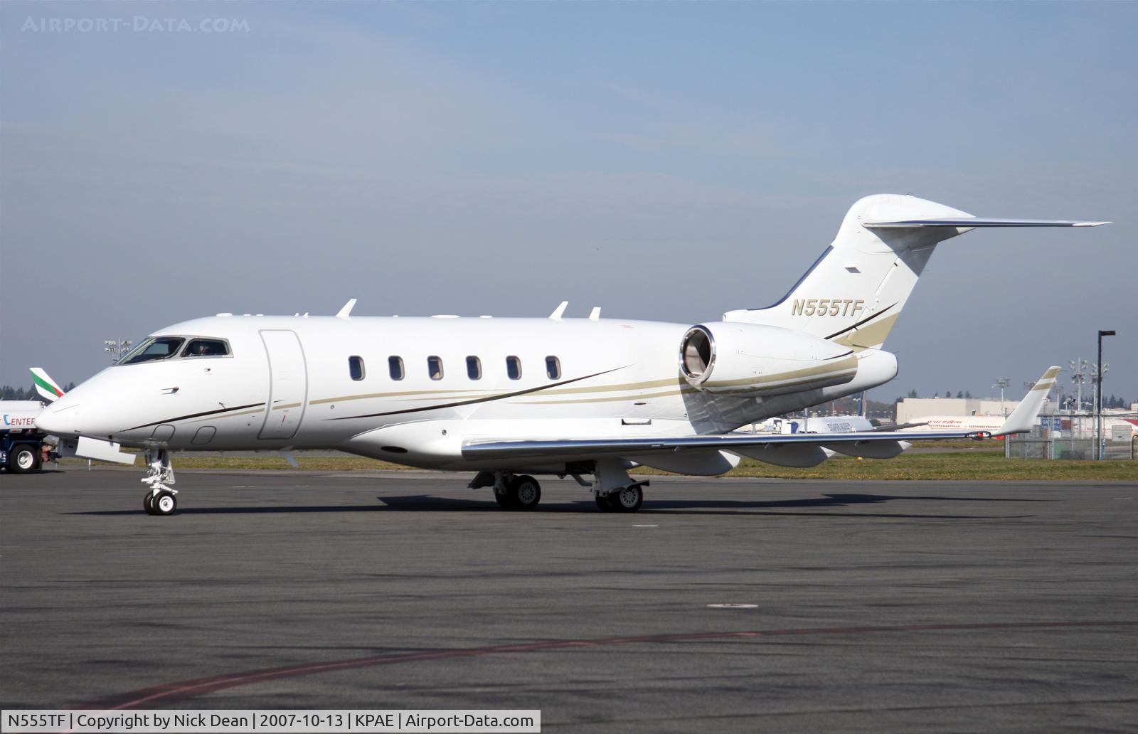 N555TF, 2006 Bombardier Challenger 300 (BD-100-1A10) C/N 20102, KPAE