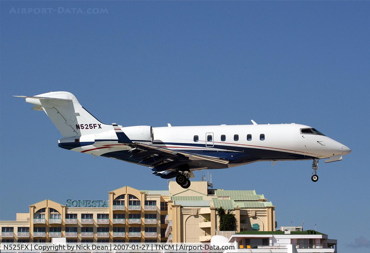 N525FX, 2006 Bombardier Challenger 300 (BD-100-1A10) C/N 20112, TNCM