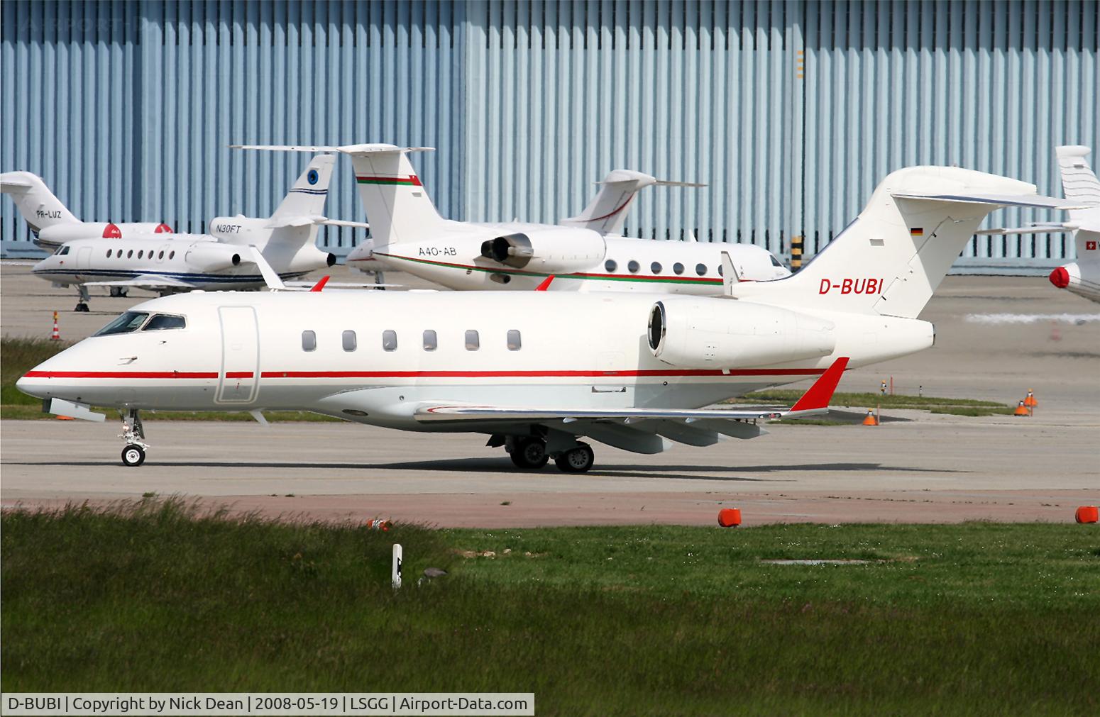 D-BUBI, 2007 Bombardier Challenger 300 (BD-100-1A10) C/N 20145, LSGG
