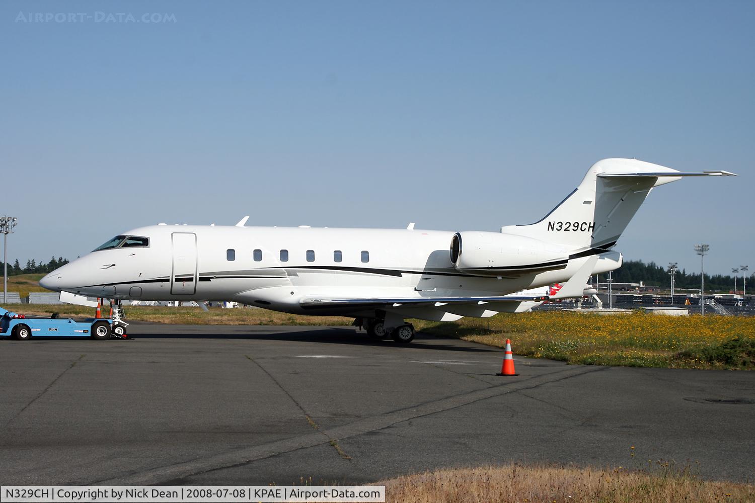 N329CH, 2007 Bombardier Challenger 300 (BD-100-1A10) C/N 20185, KPAE