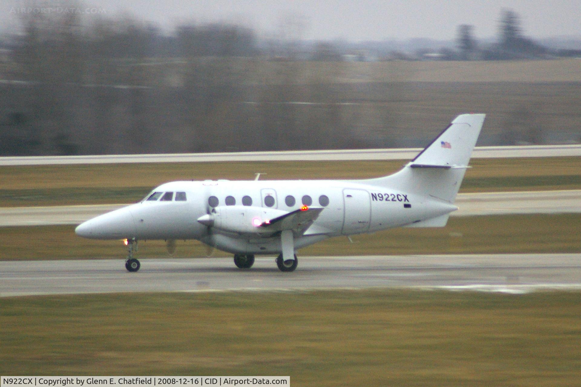 N922CX, 1991 British Aerospace BAe-3201 Jetstream C/N 922, Departing Ruway 13