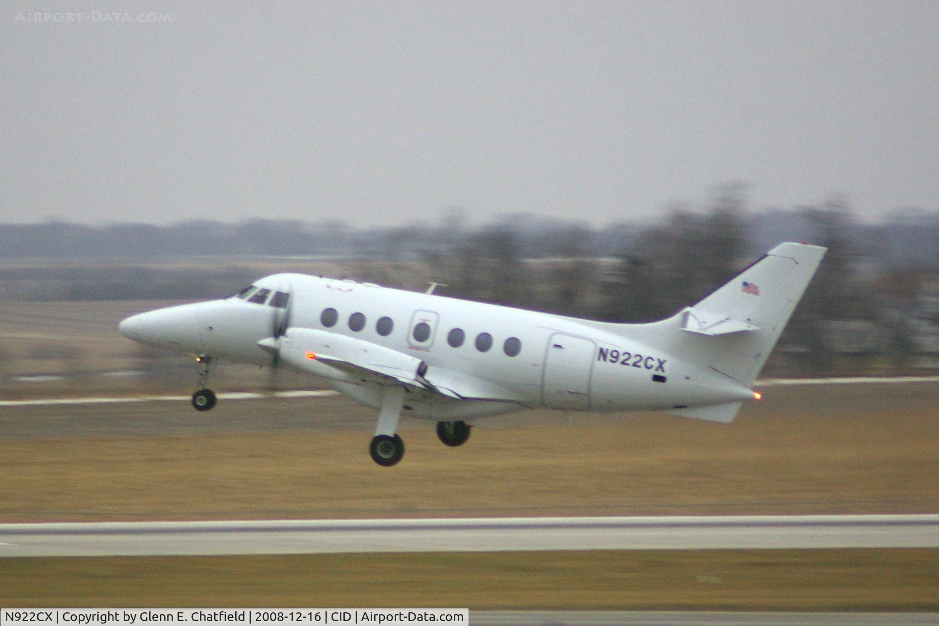 N922CX, 1991 British Aerospace BAe-3201 Jetstream C/N 922, Departing Ruway 13