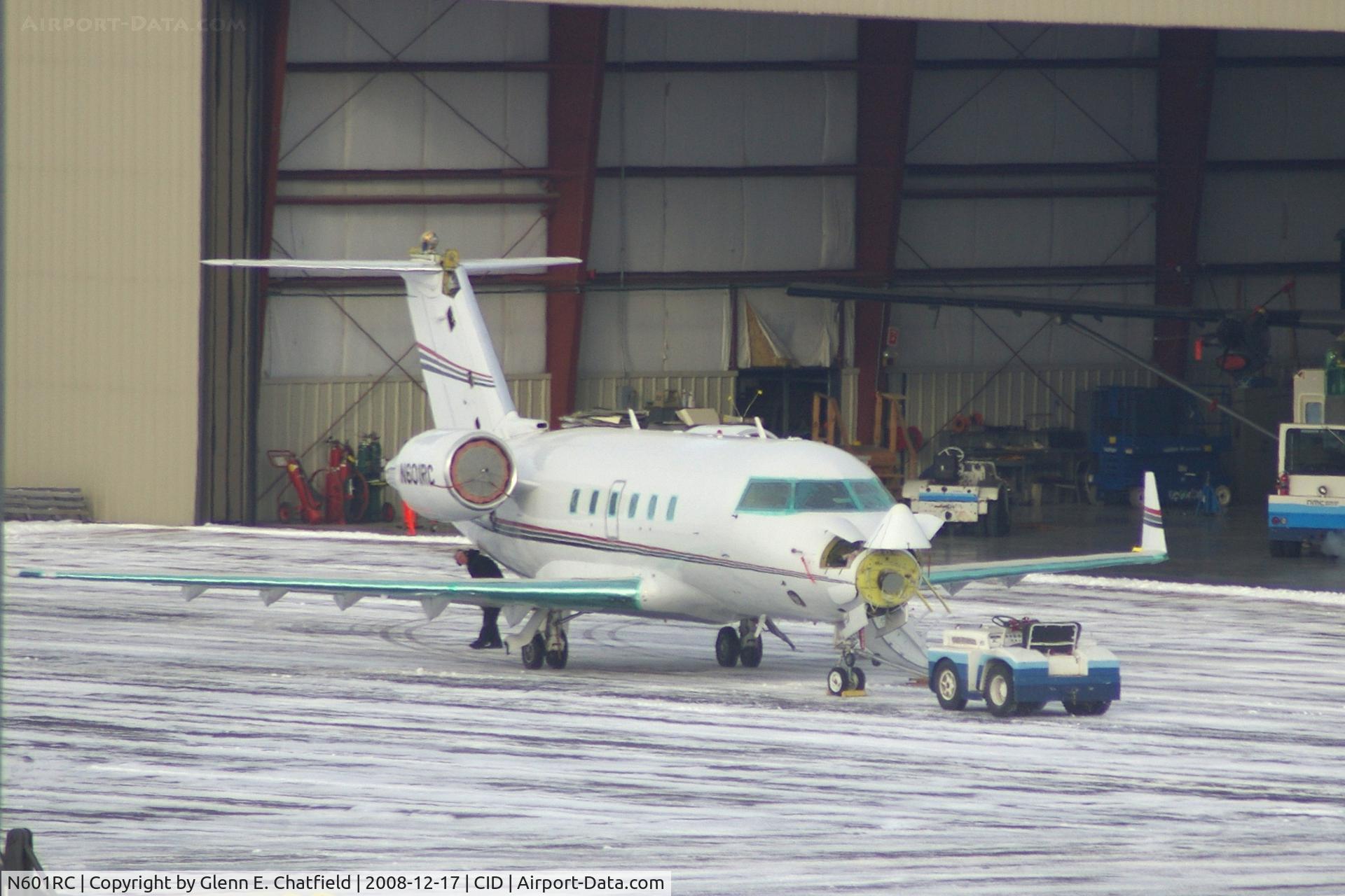 N601RC, 1986 Canadair Challenger 601 (CL-600-2A12) C/N 3055, Pulled out for a while, the aircraft is getting a totally new cockpit and cabin. Lots of research stuff going in.  Has been out of action since mid-June; plan to be in the air in March 2009