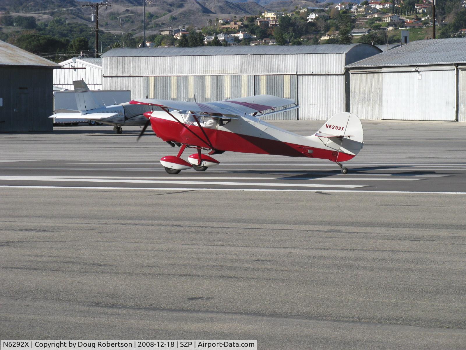 N6292X, 1997 Avid Flyer C/IV C/N 999, 1997 Latker-Kane AVID FLYER C/IV, Subaru A/B conversion, takeoff roll Rwy 22