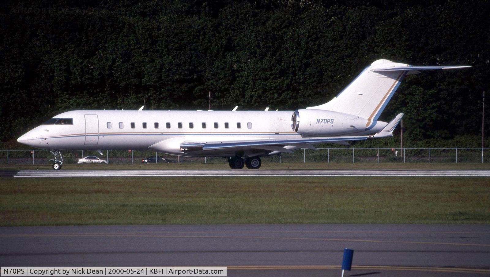 N70PS, 1999 Bombardier BD-700-1A10 Global Express C/N 9012, KBFI