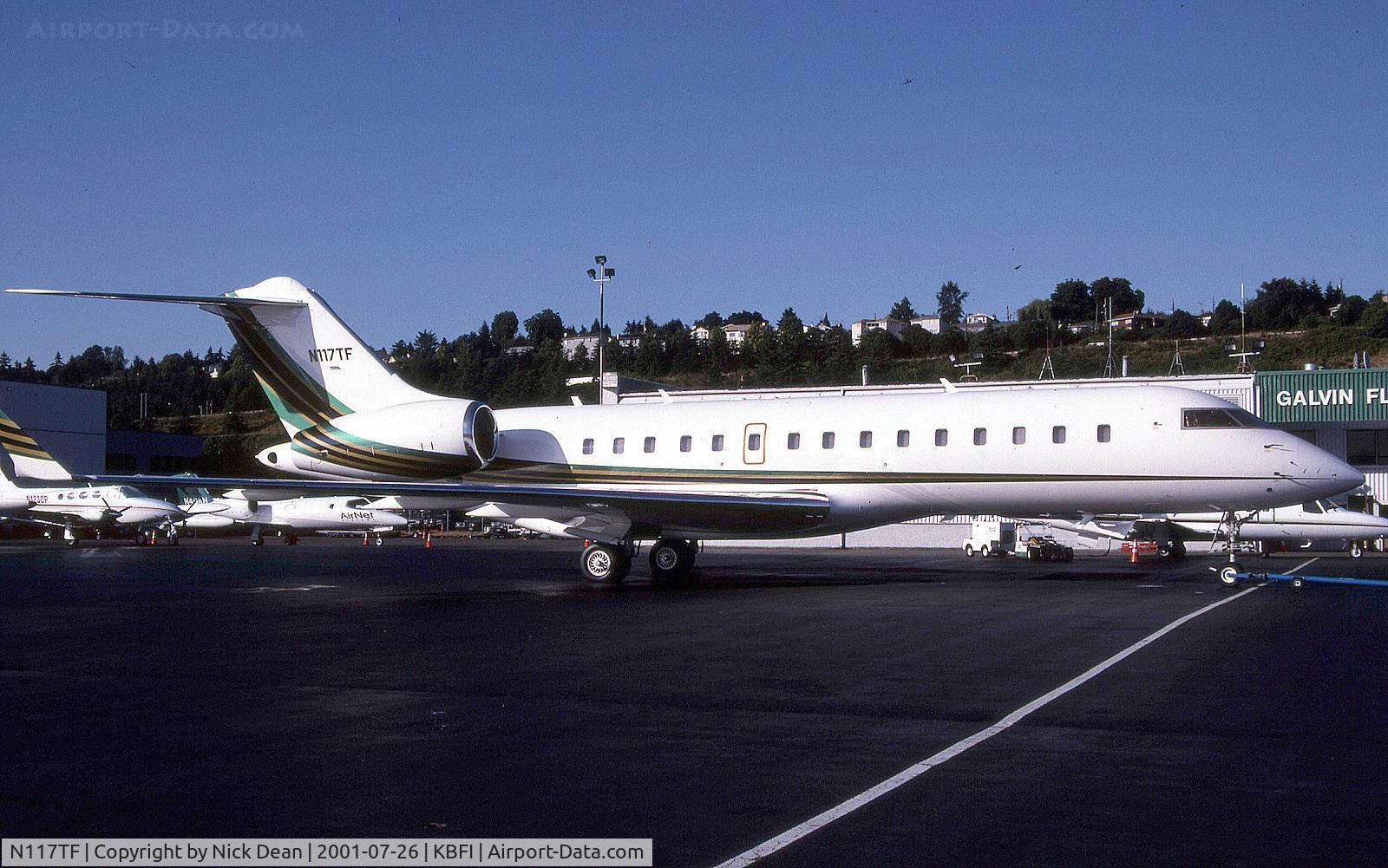 N117TF, 2005 Bombardier BD-700-1A10 Global Express C/N 9175, KBFI