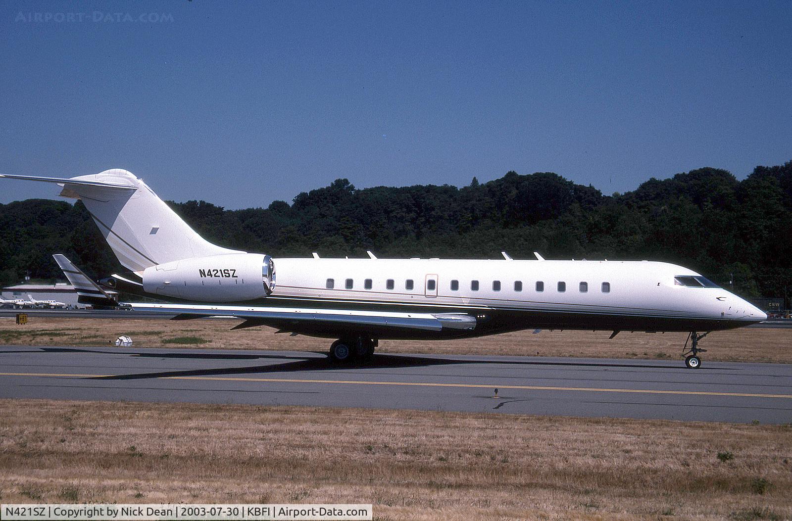 N421SZ, 2007 Bombardier BD-700-1A10 Global Express C/N 9239, KBFI