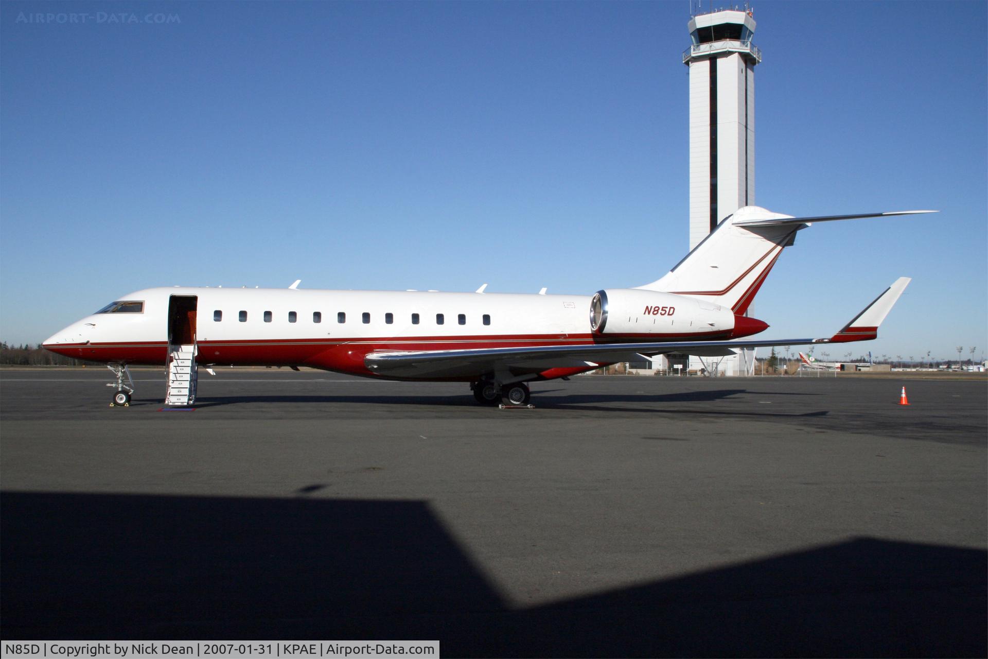N85D, 2001 Bombardier BD-700-1A10 Global Express C/N 9078, KPAE