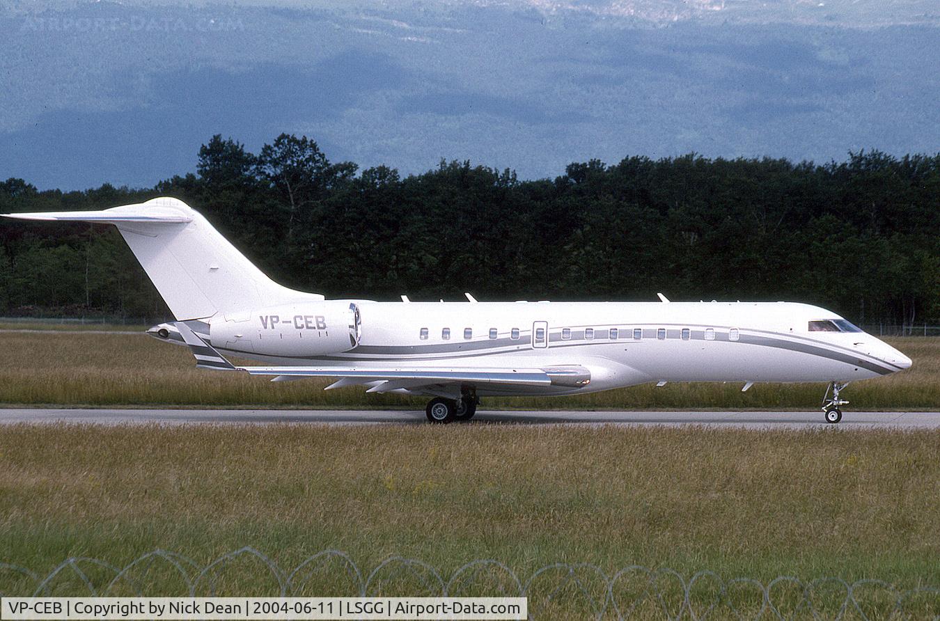 VP-CEB, 2001 Bombardier BD-700-1A10 Global Express C/N 9083, LSGG