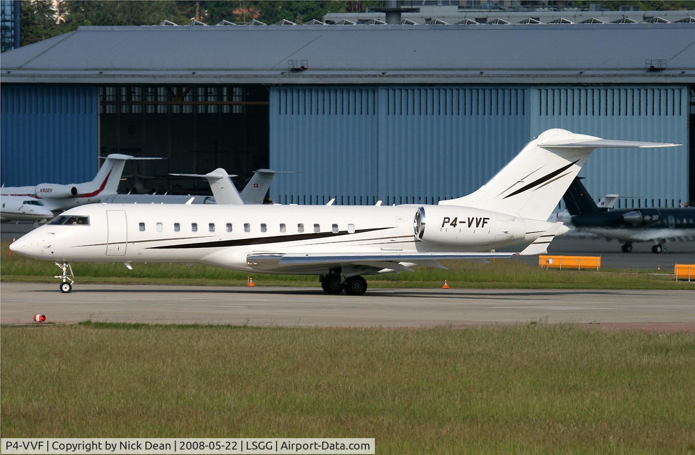 P4-VVF, 2004 Bombardier BD-700-1A10 Global Express C/N 9147, LSGG