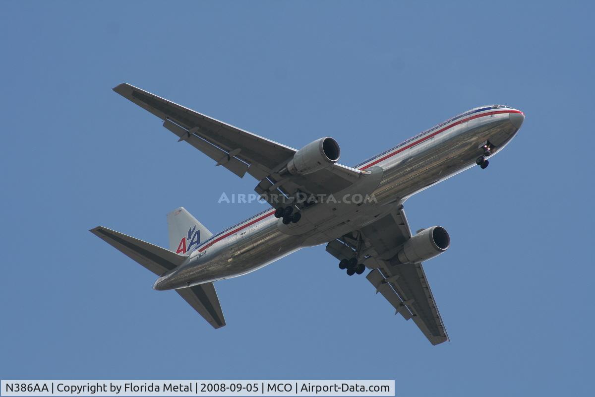 N386AA, 1994 Boeing 767-323/ER C/N 27060, American 767-300