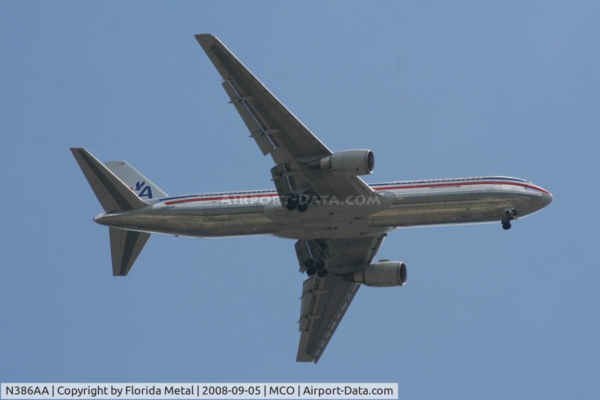 N386AA, 1994 Boeing 767-323/ER C/N 27060, American 767-300