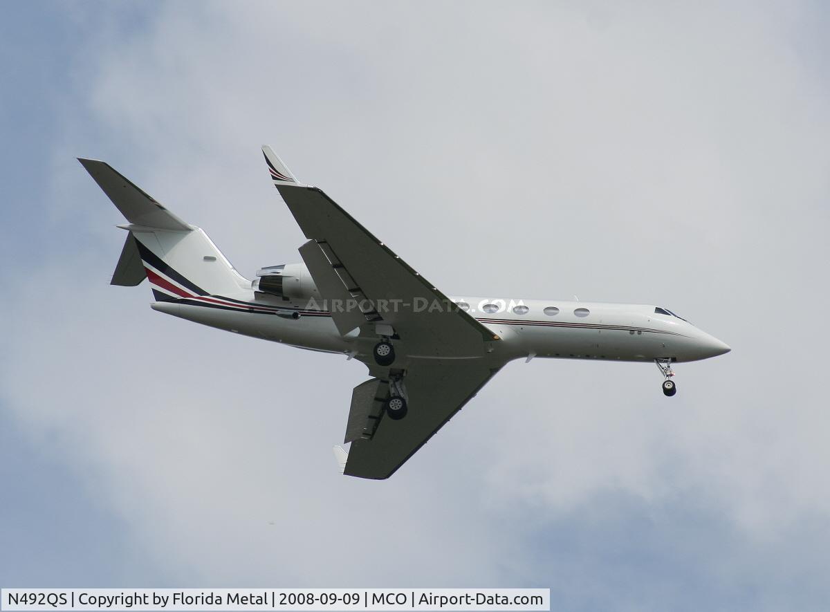 N492QS, 1999 Gulfstream Aerospace G-IV C/N 1392, Net Jets Gulfstream IV