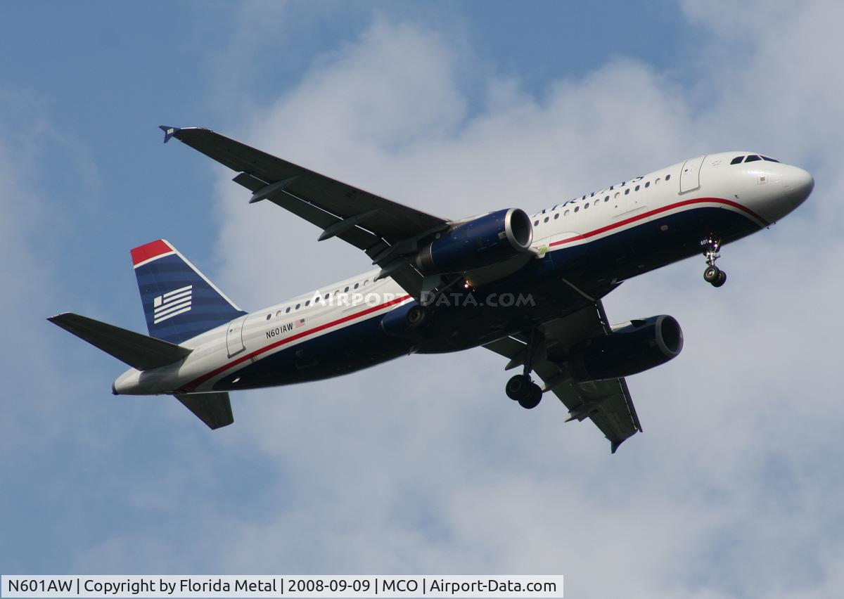 N601AW, 2003 Airbus A320-232 C/N 1935, US Airways A320
