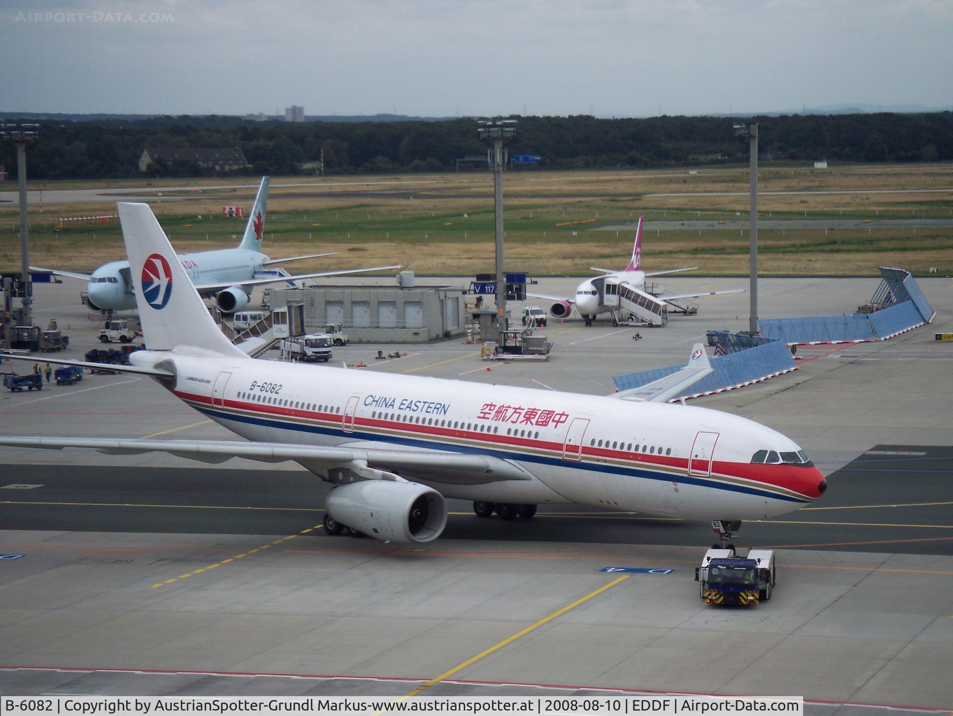 B-6082, 2007 Airbus A330-243 C/N 821, China Eastern A330-243