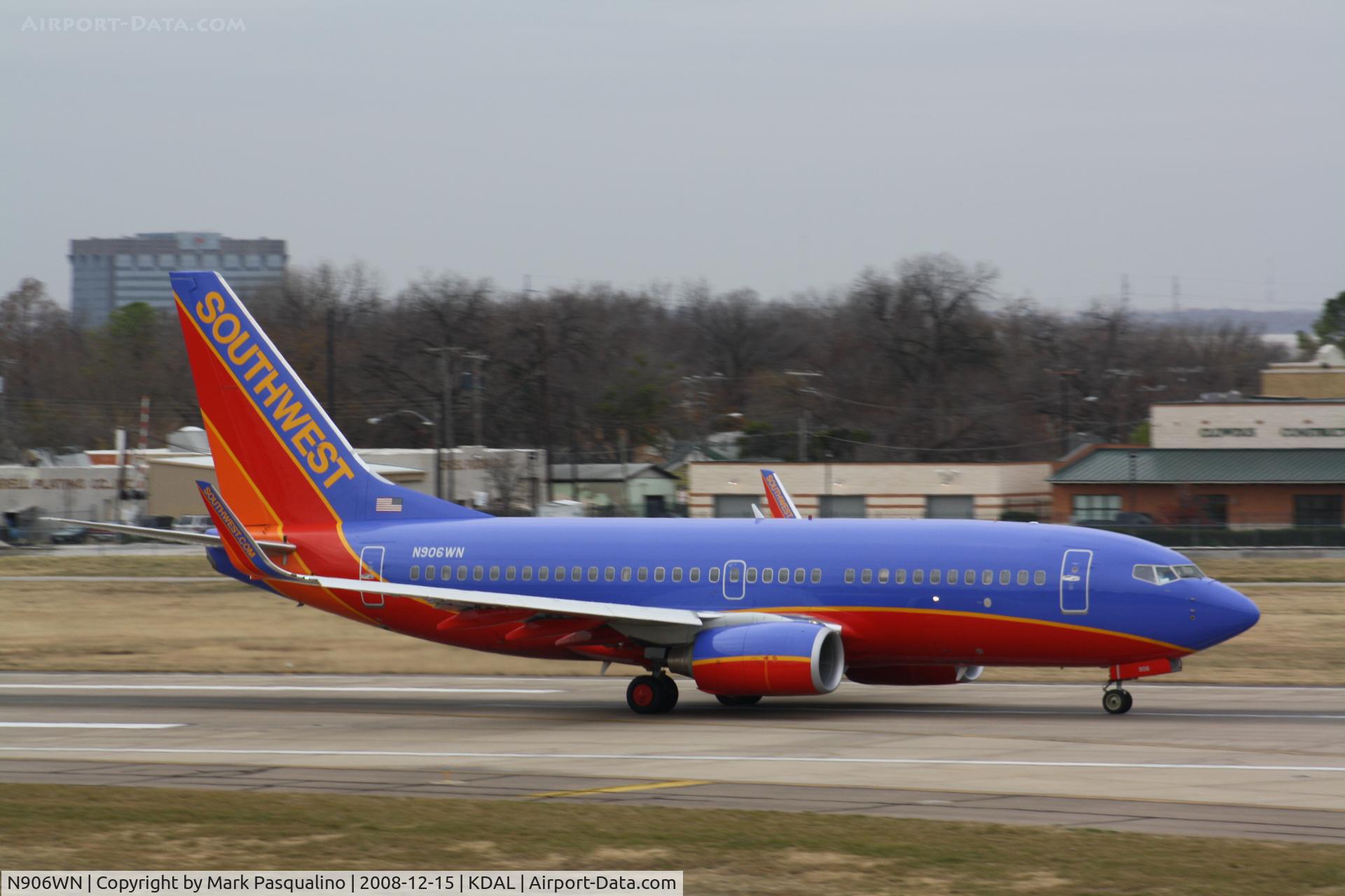 N906WN, 2008 Boeing 737-7H4 C/N 36887, Boeing 737-700