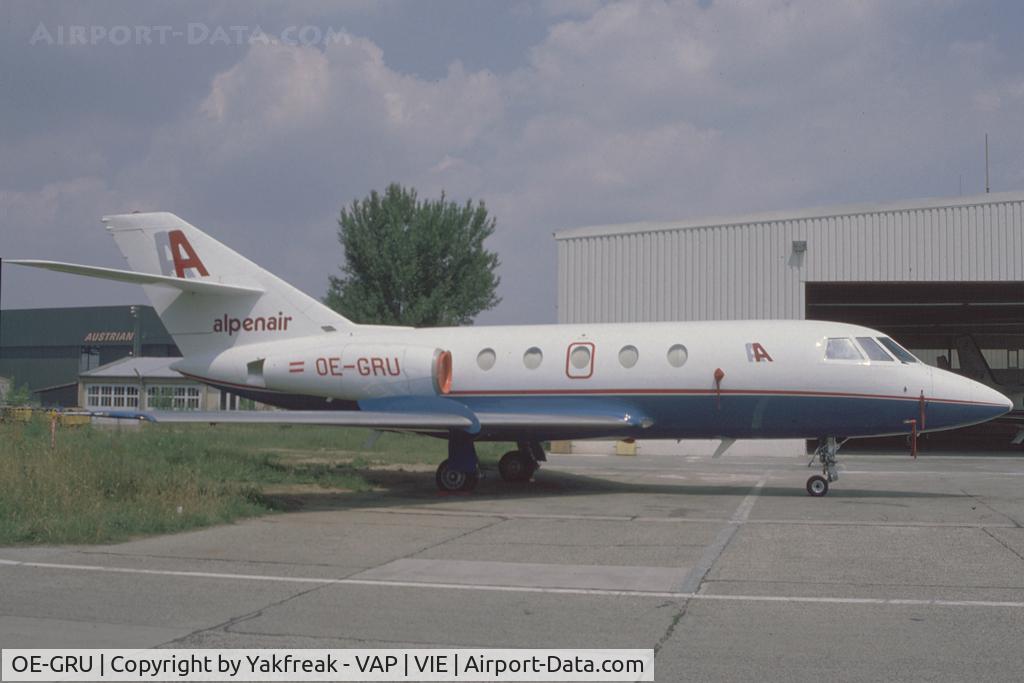 OE-GRU, 2008 Cessna 525B CitationJet CJ3 C/N 525B-0222, Alpenair Falcon 20
