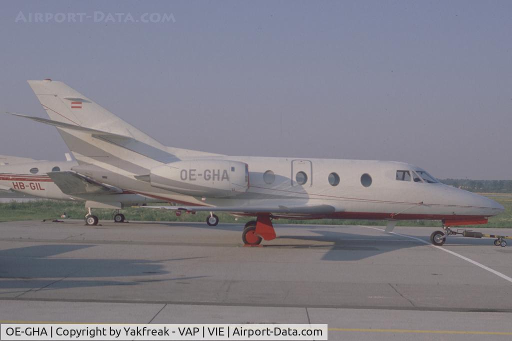 OE-GHA, 1988 Dassault Falcon 10 C/N 221, Falcon 10