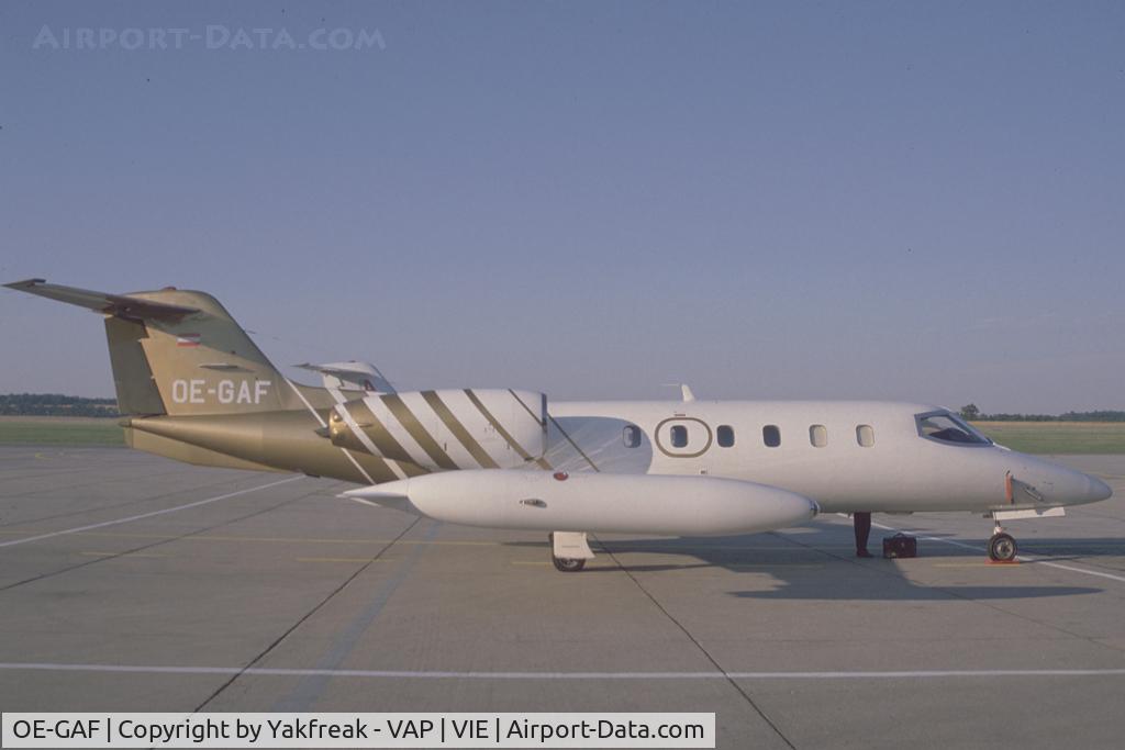OE-GAF, Gates Learjet 35A C/N 35A-382, Aerzteflugambulanz Learjet 35