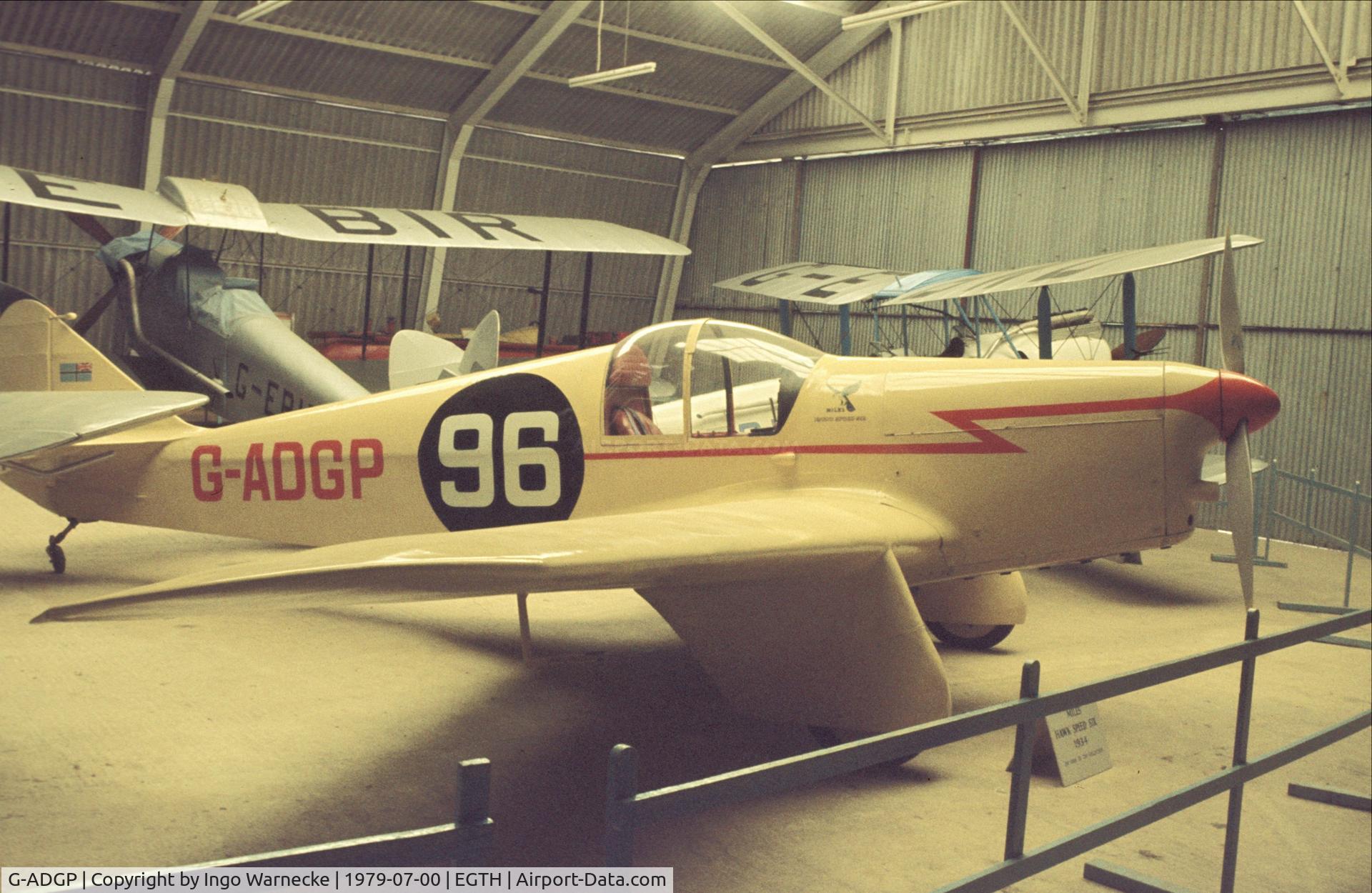 G-ADGP, 1935 Miles M.2L Hawk Speed Six C/N 160, Miles M.2L Hawk Speed Six at the Shuttleworth Collection, Old Warden