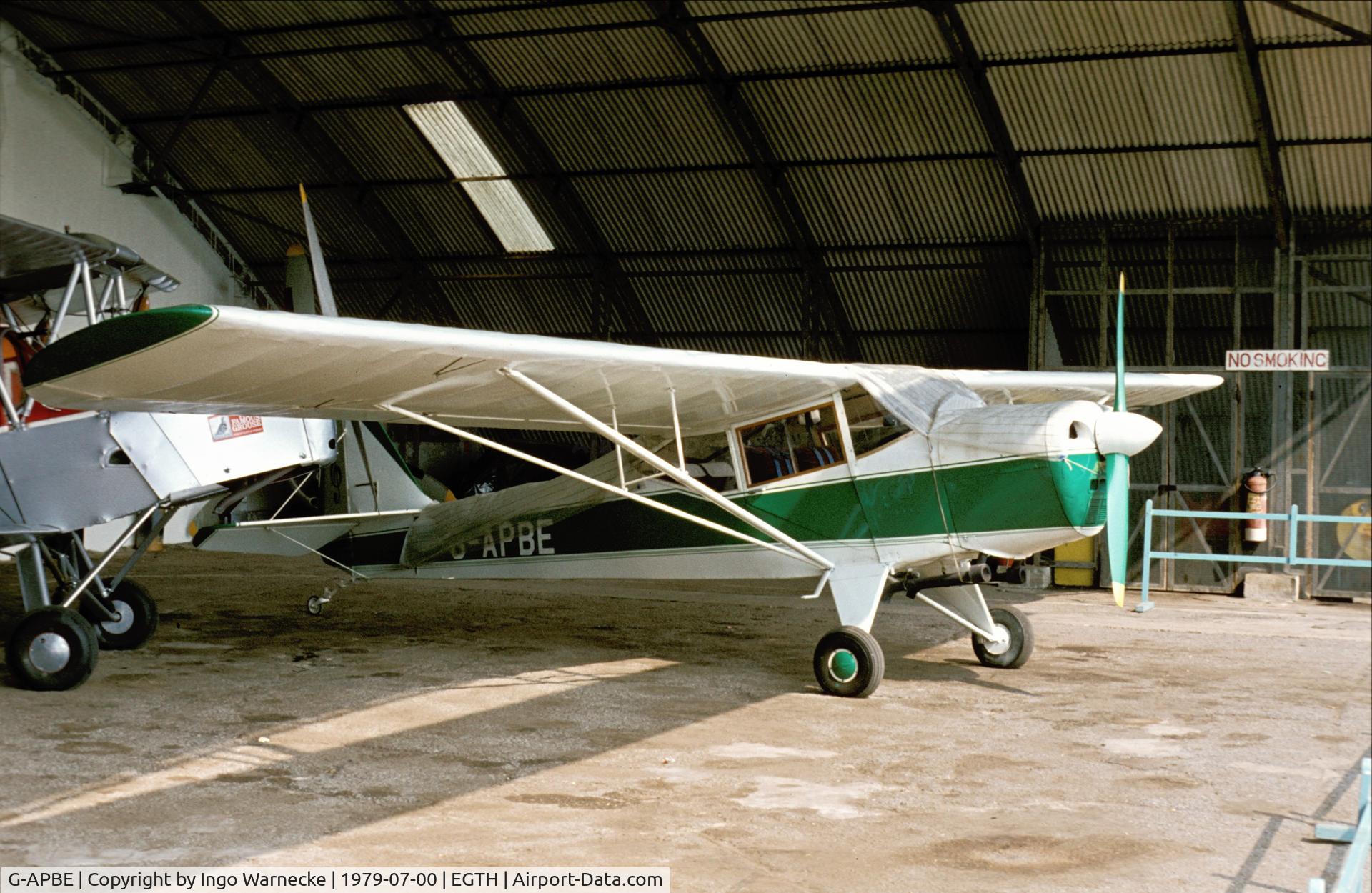 G-APBE, 1957 Auster 5A C/N 3403, Auster 5 at the Shuttleworth Collection