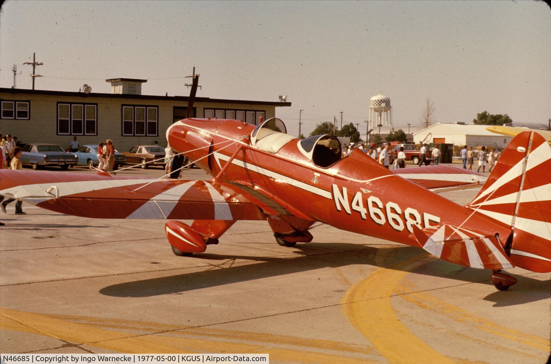 N46685, 1941 Ryan Aeronautical ST3KR C/N 1549, Ryan ST3KR  at Grissom AFB Airshow
