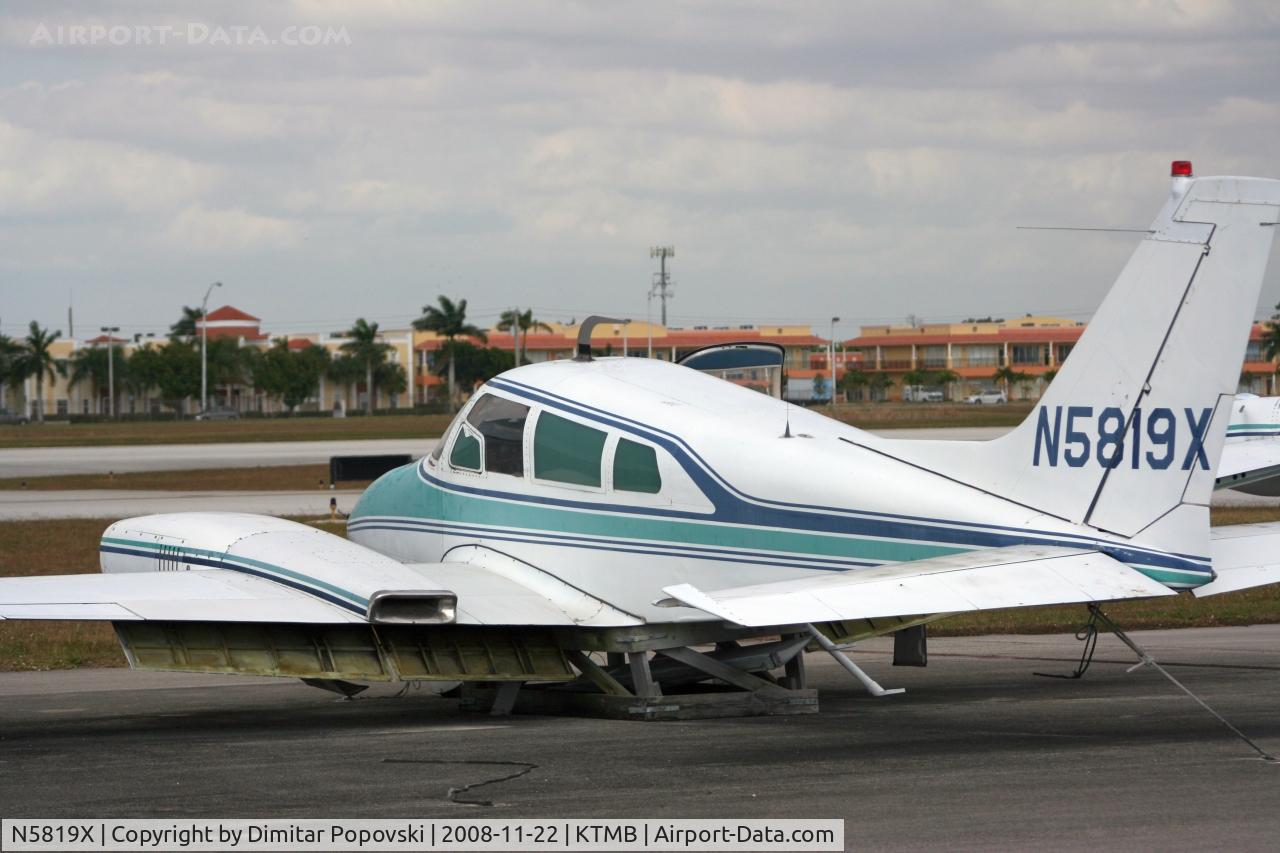 N5819X, 1961 Cessna 310F C/N 310-0119, /