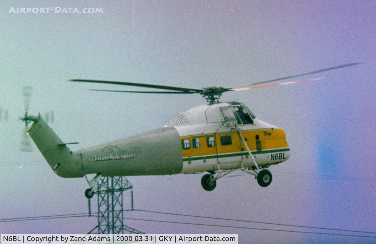 N6BL, 1962 Sikorsky S-58ET C/N 58-1567, At the Arlington, Texas - General Motors Plant