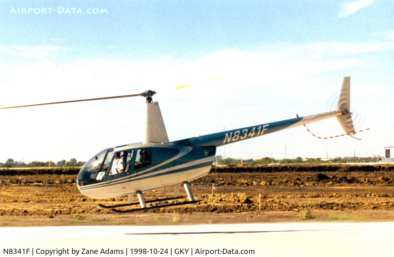 N8341F, Robinson R44 C/N 0300, At Arlington Municipal
