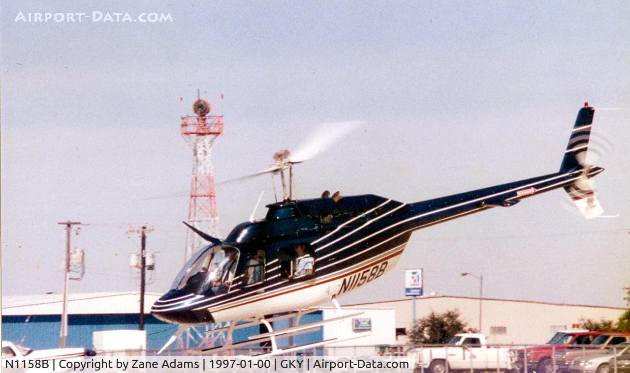 N1158B, 1996 Bell 206B JetRanger III C/N 4431, At Arlington Municipal