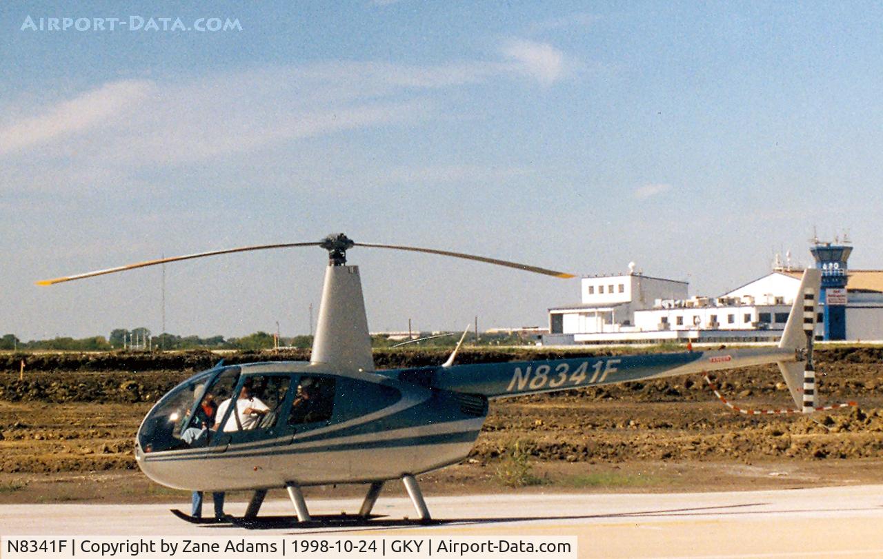 N8341F, Robinson R44 C/N 0300, At Arlington Municipal