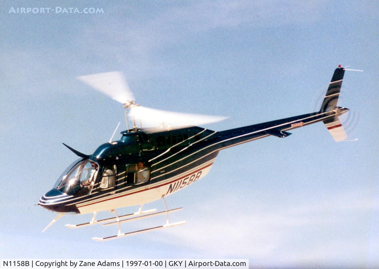 N1158B, 1996 Bell 206B JetRanger III C/N 4431, At Arlington Municipal