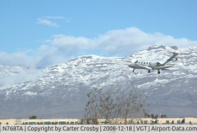N768TA, 1997 Raytheon Aircraft Company 400A C/N RK-168, Taken December 18th at North Las vegas Airport the day after our big snowstorm