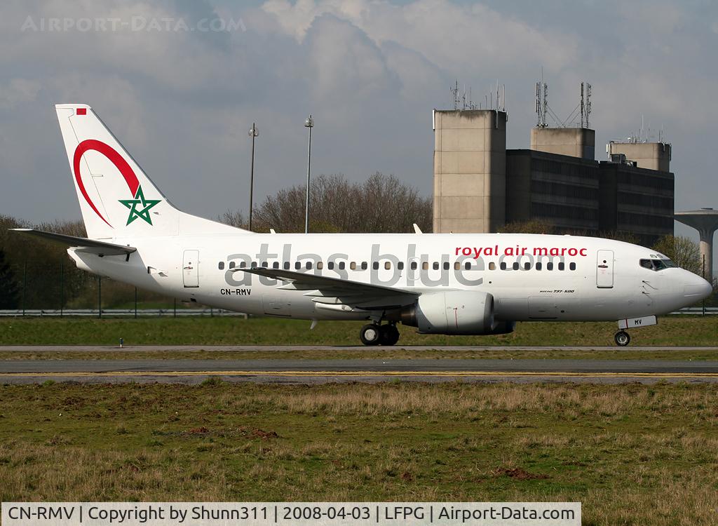 CN-RMV, 1991 Boeing 737-5B6 C/N 25317, Passing on parallels runways...