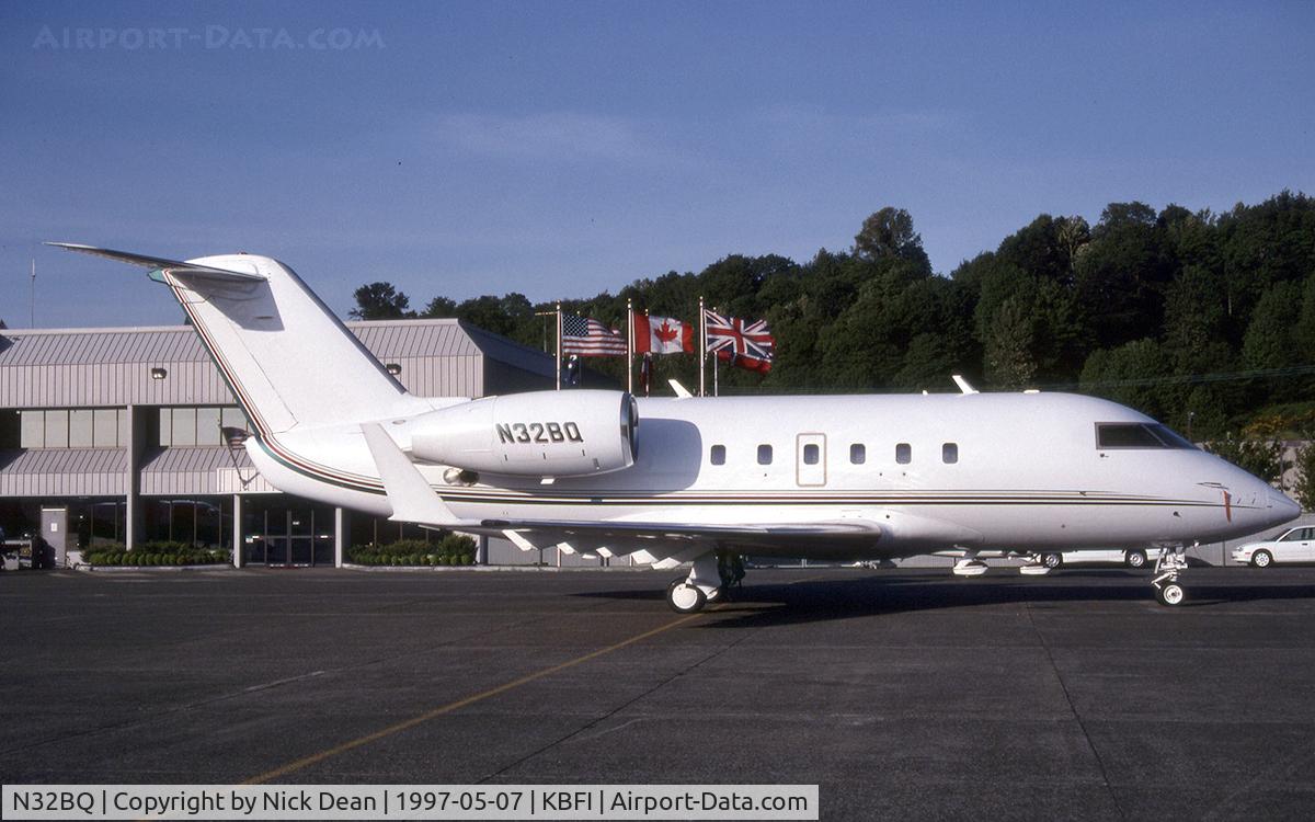 N32BQ, 1982 Canadair Challenger 600S (CL-600-1A11) C/N 1053, KBFI (Currently registered LV-BAS)