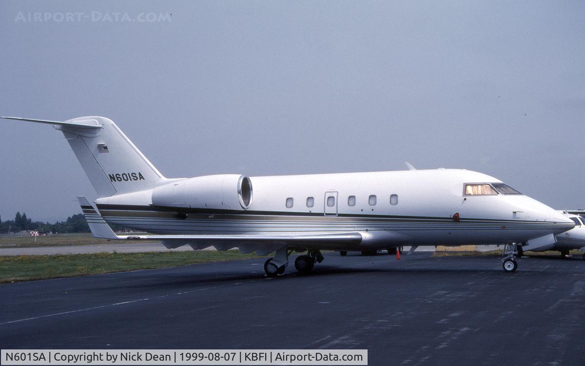 N601SA, 1983 Canadair Challenger 600S (CL-600-1A11) C/N 1079, KBFI (Currently registered N601CM)