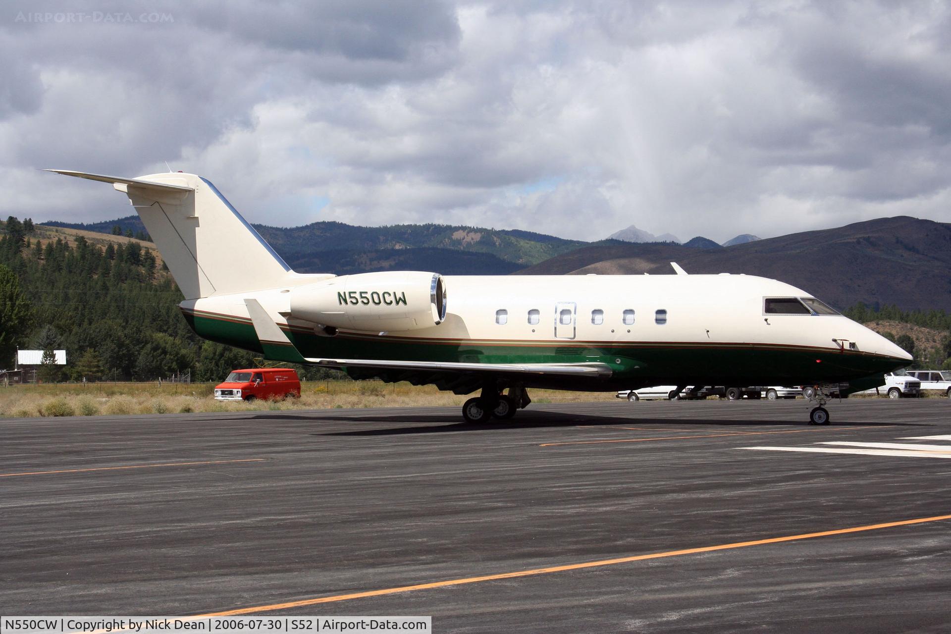 N550CW, 1983 Canadair Challenger 600S (CL-600-1A11) C/N 1084, S52