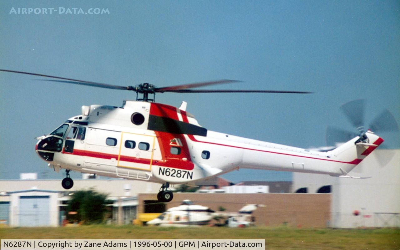 N6287N, Aerospatiale SA-330J Puma C/N 1623, At Grand Prairie Municipal - Puma