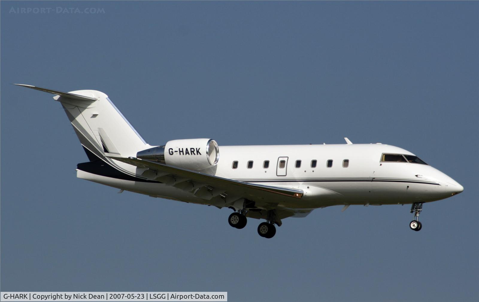 G-HARK, 2006 Bombardier Challenger 604 (CL-600-2B16) C/N 5646, LSGG