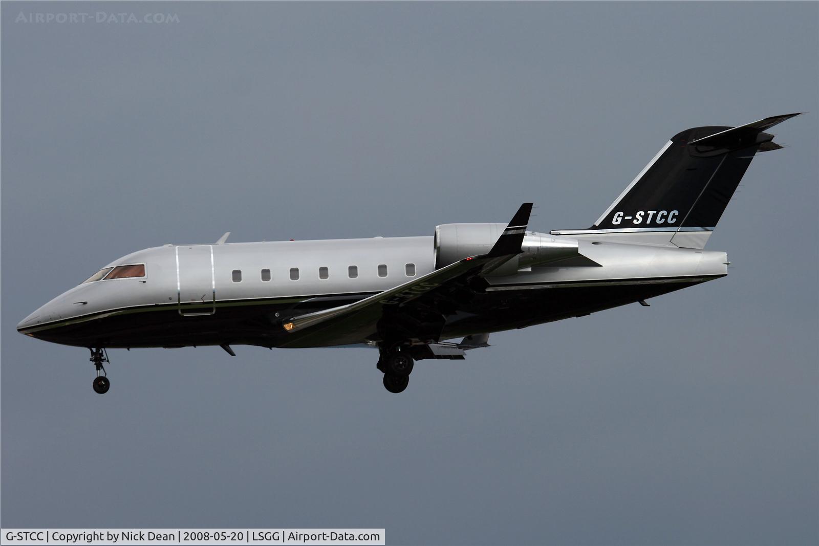 G-STCC, 2005 Bombardier Challenger 604 (CL-600-2B16) C/N 5623, LSGG