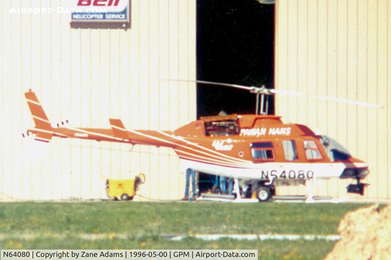 N64080, Bell 206L-4 LongRanger IV LongRanger C/N 52142, Bell 206 - At Grand Pririe Municipal