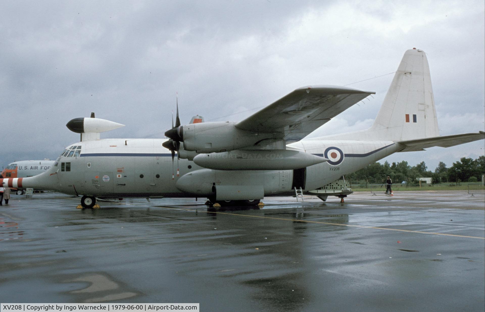 XV208, 1966 Lockheed C-130K Hercules W.2 C/N 382-4233, Lockheed WC-130 Hercules of the RAF at the RIAT, Greenham Common