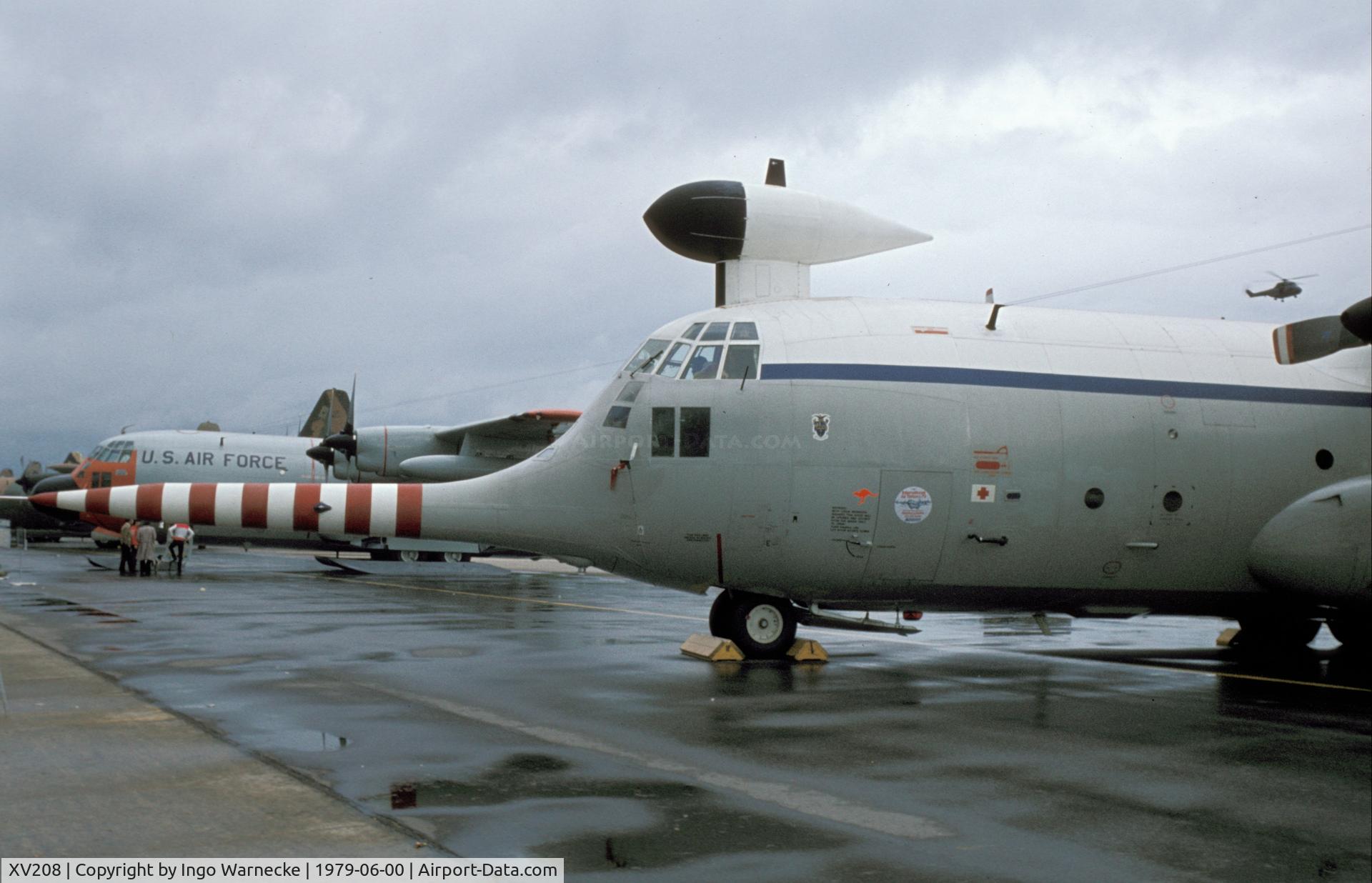 XV208, 1966 Lockheed C-130K Hercules W.2 C/N 382-4233, Lockheed WC-130 Hercules of the RAF at the RIAT, Greenham Common